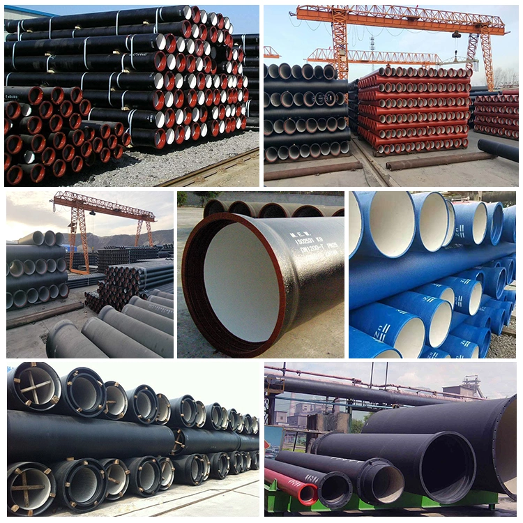 En545 C40 Trade Diameter 100mm 400mm 700mm DN800mm DN1000mm 1200mm C25 C30 K9 Class China 3inch 8inch 10inch 1000mm Ductile Iron Pipe