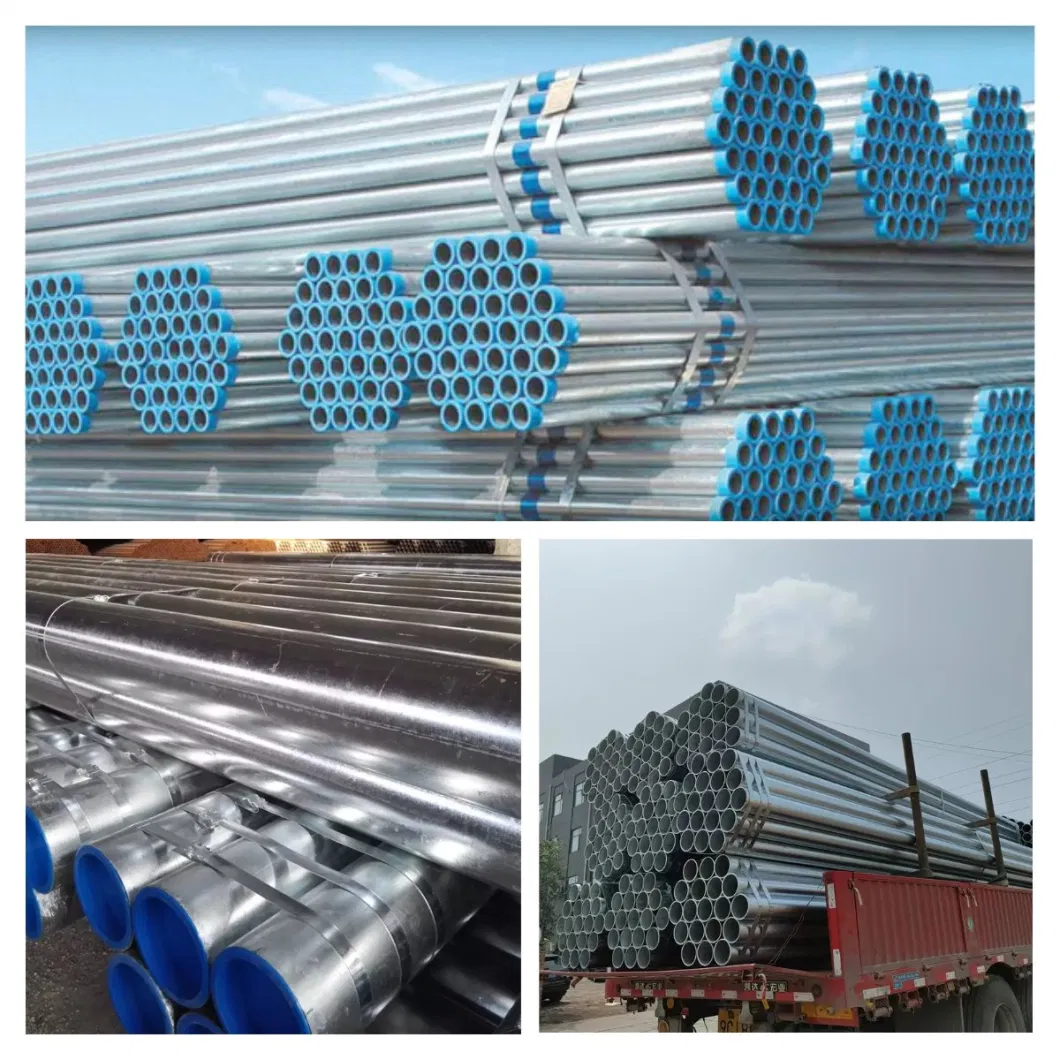 Threaded 1.5mm 33mm 48mm 58mm 60mm 100mm Diameter Thickness 1 Inch 1.5 Inch 3 Inch 8 Inch Galvanized Steel Pipe